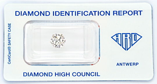 Foto 1 - Super Diamant 2,12ct VVS1 HRD Fire Rose Hexagon Diamond, D5727